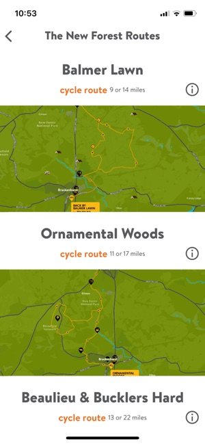 New Forest Cycle Map 2025