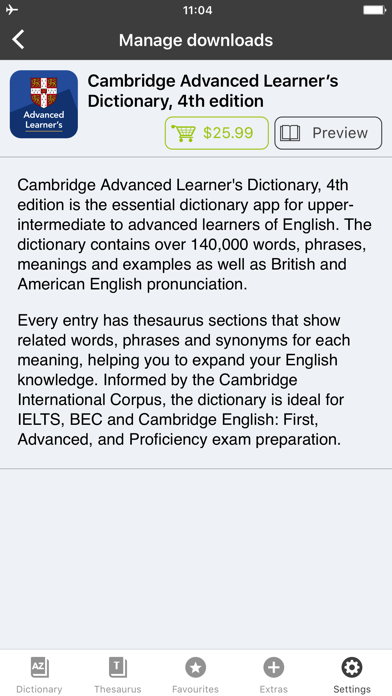 How to cancel & delete Cambridge English Dictionary from iphone & ipad 1