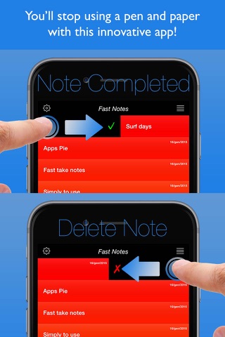 Fast Notes Simple - náhled