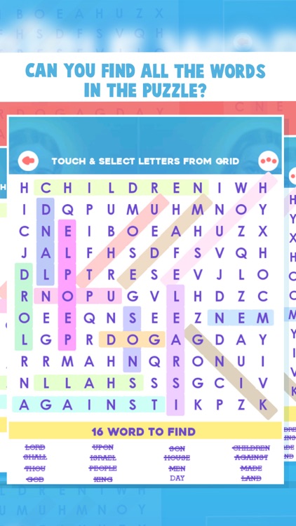 Bible Word Search Puzzle Games screenshot-6