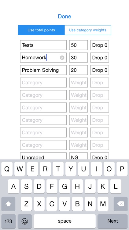 Gradekeeper for iPhone screenshot-4