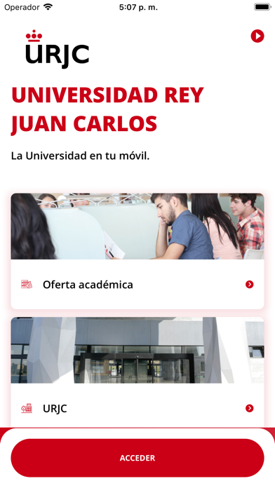 How to cancel & delete URJC App Univ. Rey Juan Carlos from iphone & ipad 1