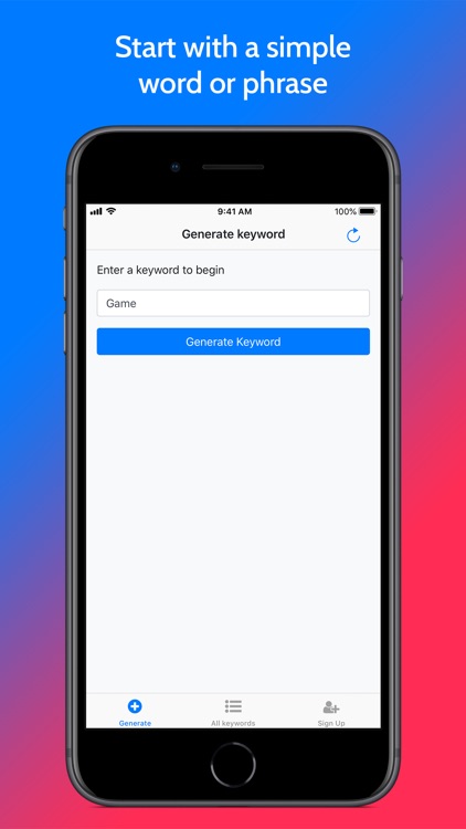 App Keyword Finder Tool