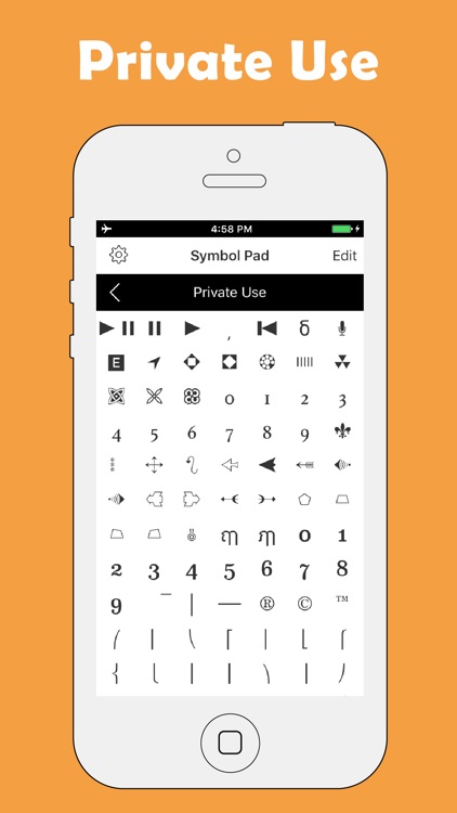 Symbol Keyboard-Character Pad screenshot-3