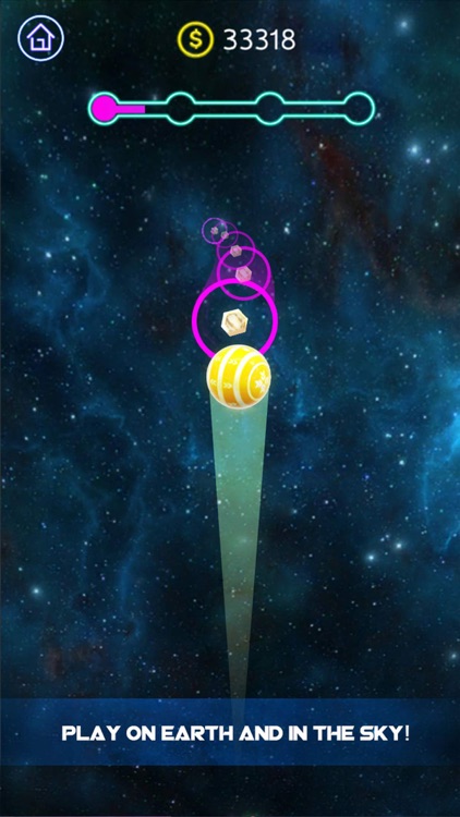 Dancing Neon Ball: Rush Road screenshot-3