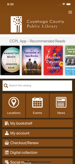 Cuyahoga County Public Library(圖1)-速報App