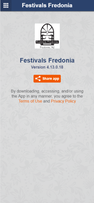 Festivals Fredonia App