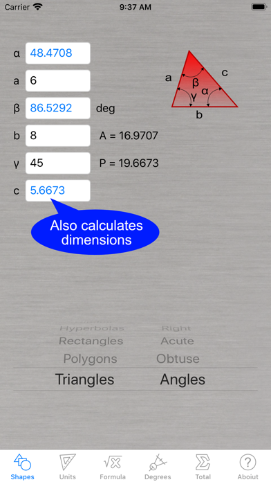 How to cancel & delete Area Calculator from iphone & ipad 1