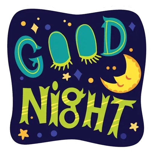 Good Night Best Stickers