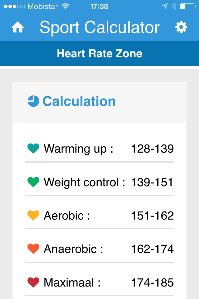 Sport Calculator screenshot 4