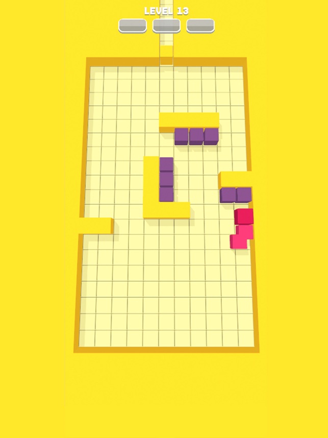 BlockSnake3D, game for IOS