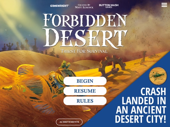 Forbidden Desert на iPad