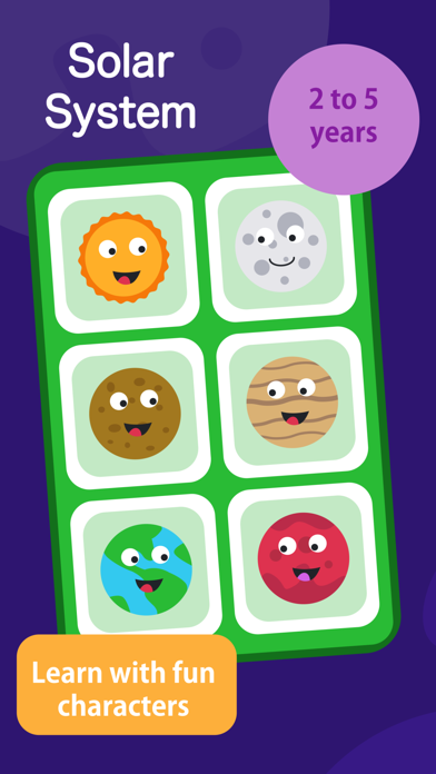 How to cancel & delete Kids Solar System - Toddlers learn planets from iphone & ipad 1