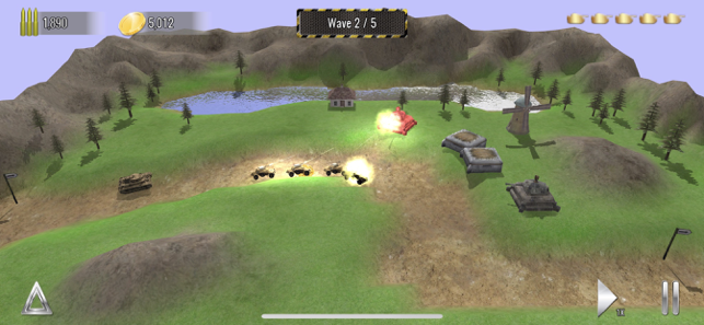 ‎鋼鐵防線: 二戰塔防單機游戲 Screenshot