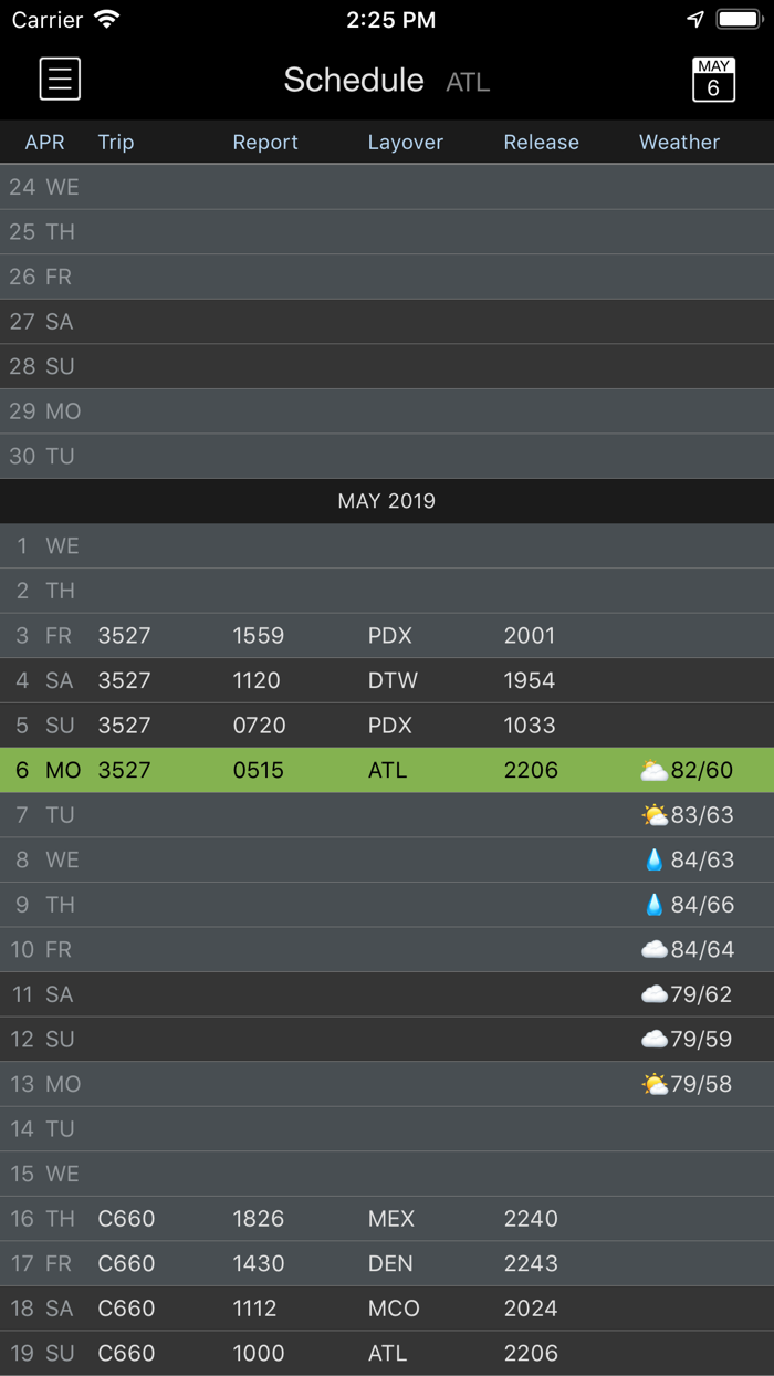 APDL - Airline Pilot Logbook