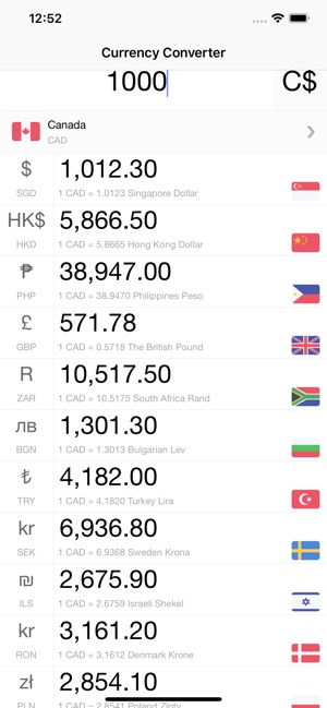 CuCo - Easy Currency Converter(圖4)-速報App