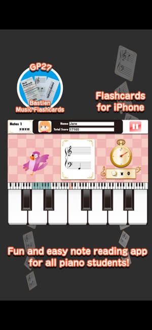 Bastien Piano Flashcards