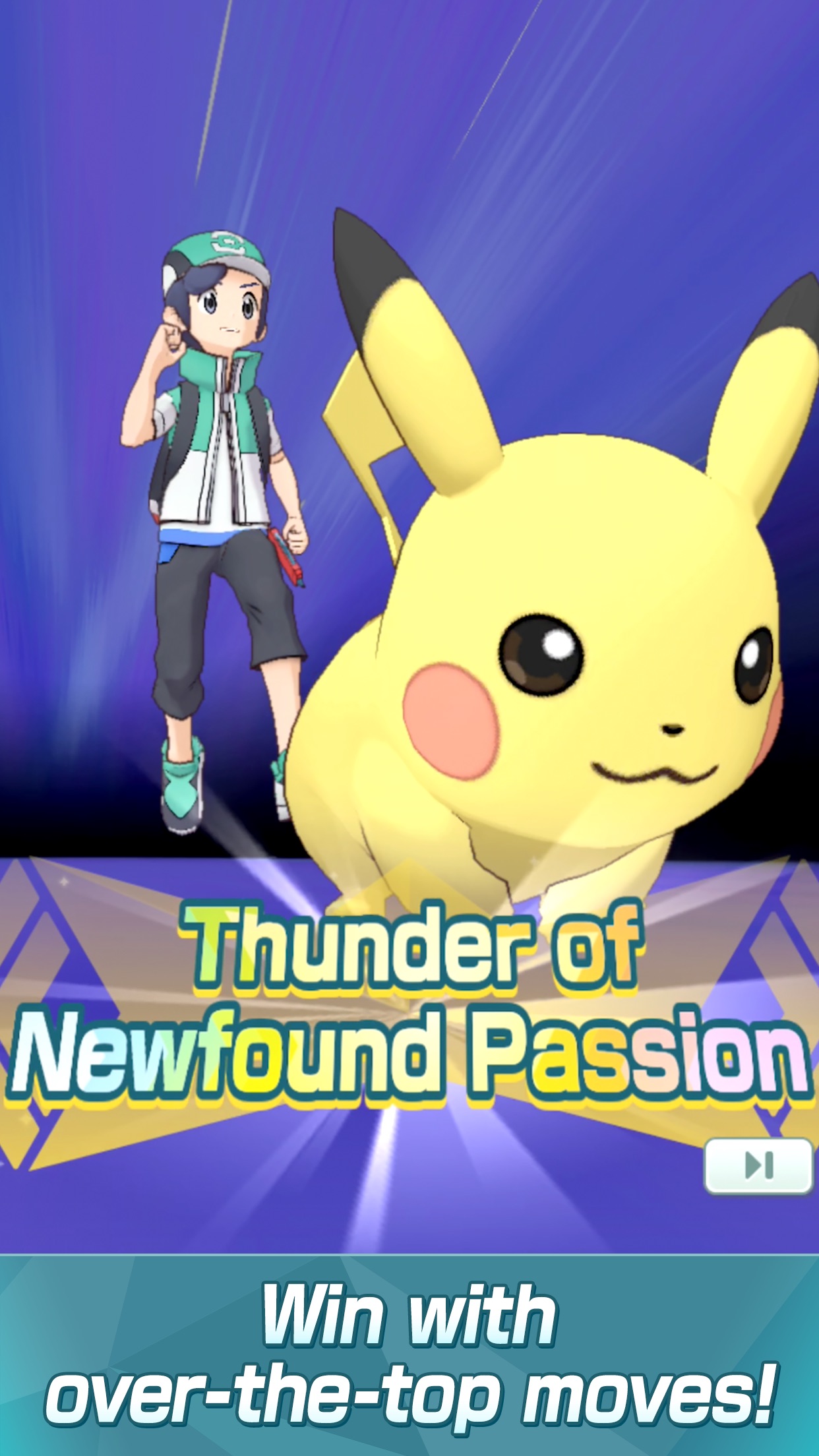 Screenshot do app Pokémon Masters