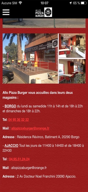 Allo Pizza Burger(圖2)-速報App