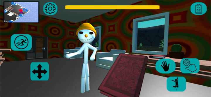 Ice Snowman Neighbor screenshot 1