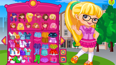 Dressup game my school uniform screenshot 2