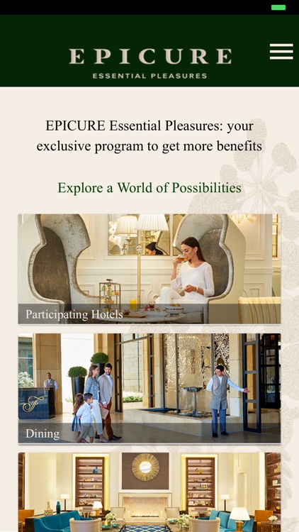 EPICURE Essential Pleasures