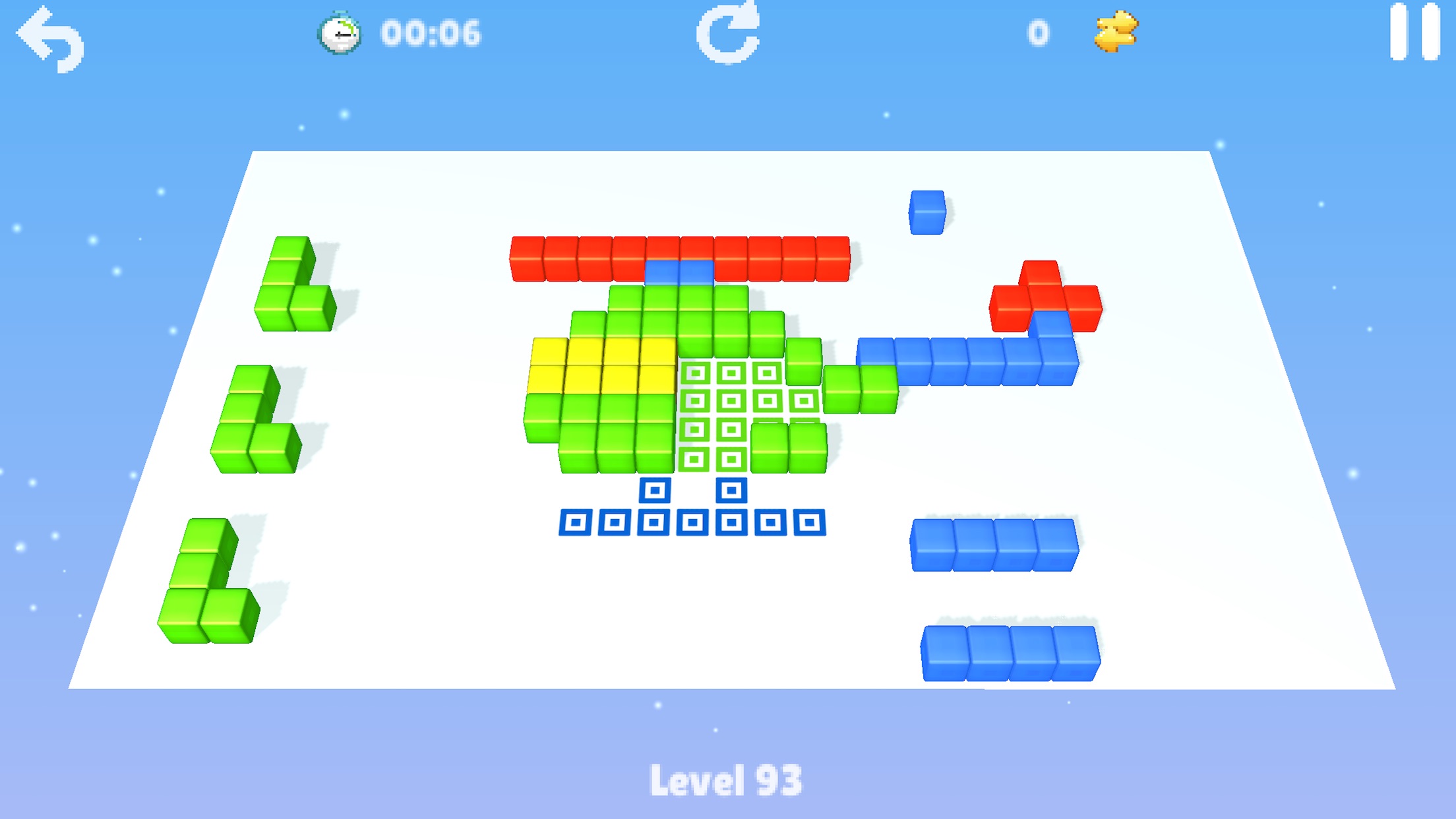 Screenshot do app Cubes : brain teaser