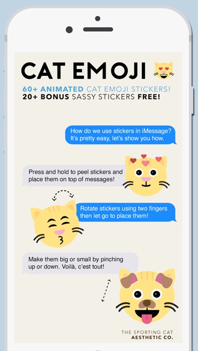 Cat Emoji Animated screenshot 3