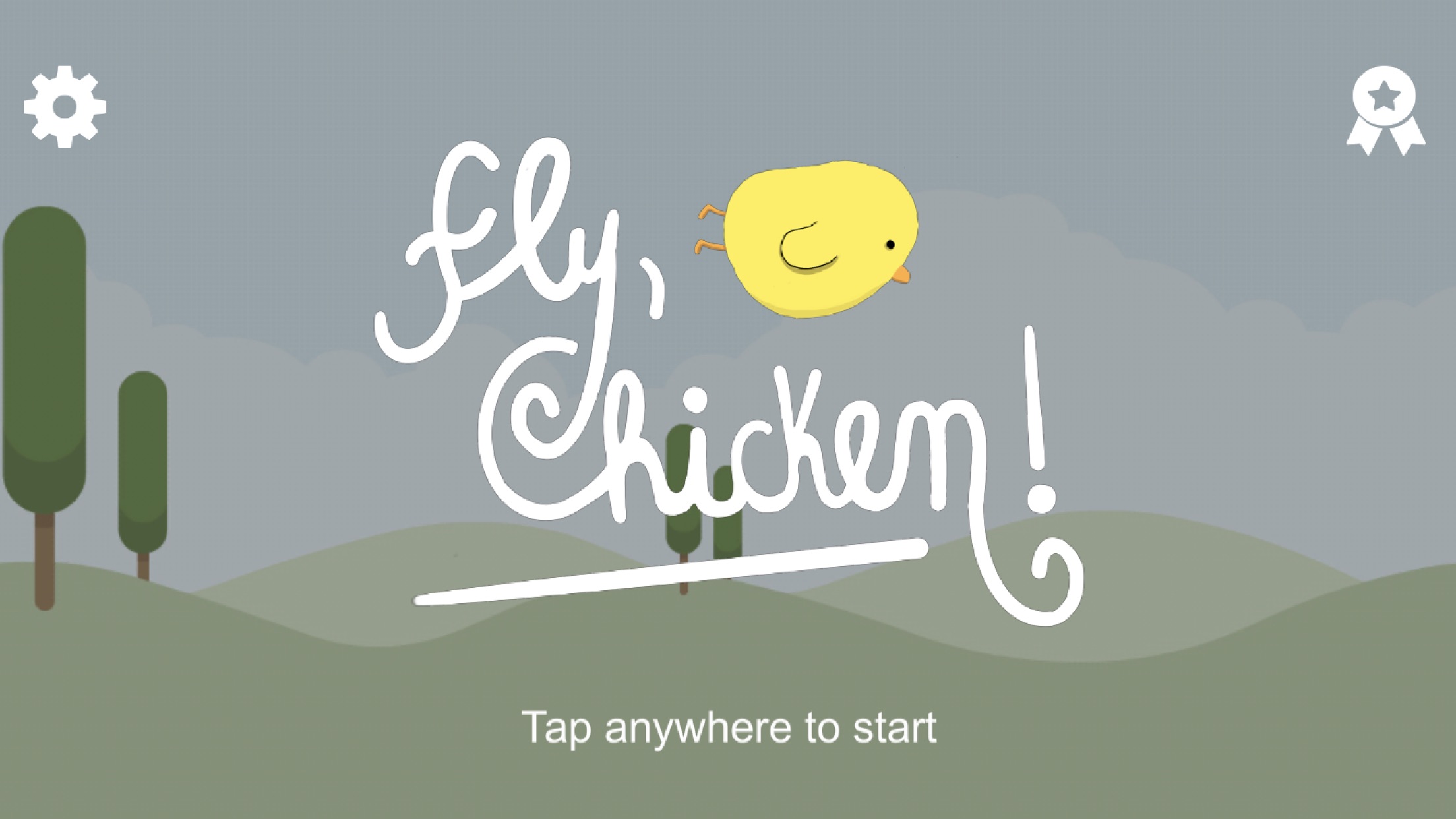 Screenshot do app Fly, Chicken!