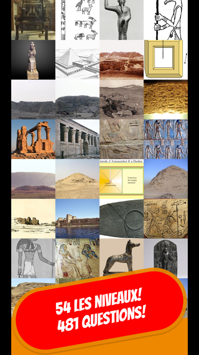 Screenshot #1 pour L'EGYPTE & PYRAMIDES Quiz