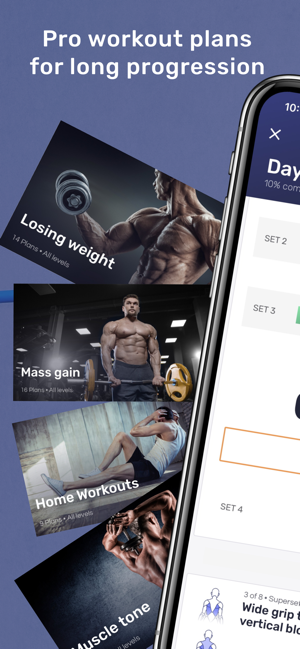 MuscleWay: Gym workout tracker(圖1)-速報App