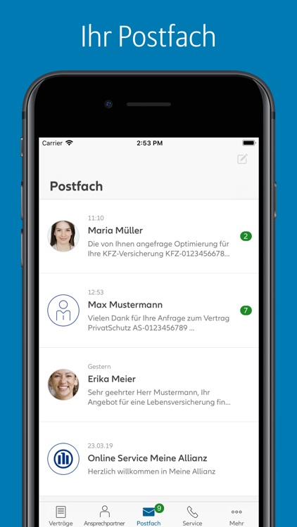 Meine Allianz screenshot-3
