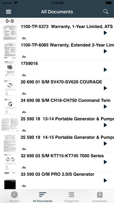 Kohler Power Service Files screenshot 3