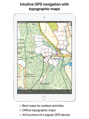 Topo GPS - náhled