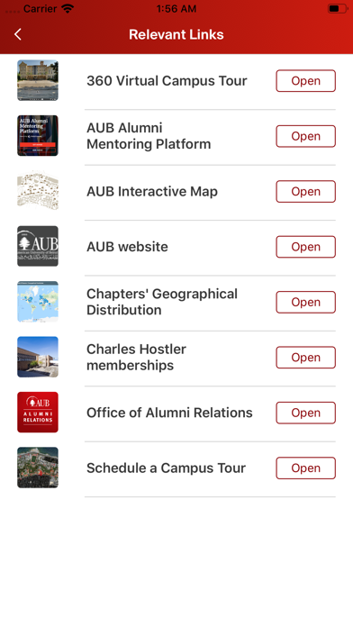 AUB Alumni App screenshot 4