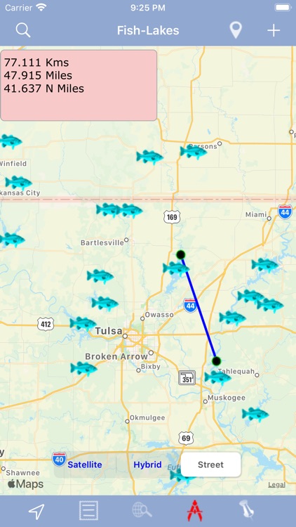 Oklahoma-Kansas: Lakes, Fishes screenshot-5