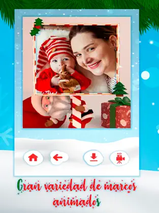 이미지 3 Marcos Animados de Navidad iphone
