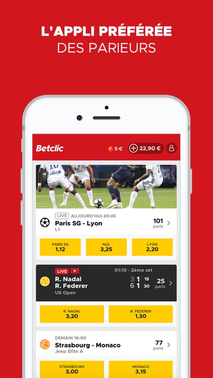 Betclic Paris Sportifs