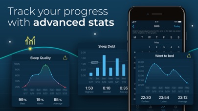Good Mornings - Free Smart Sleep Cycle Tracker and Alarm Clock Screenshot 4