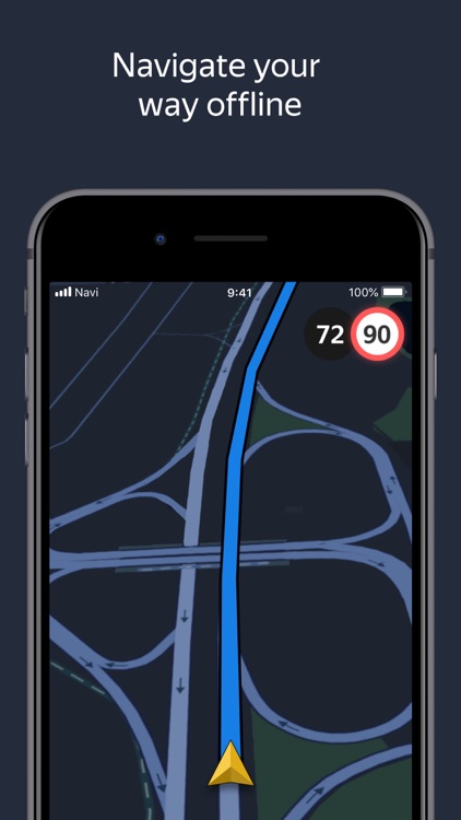 Yandex.Navi – navigation, maps screenshot-3