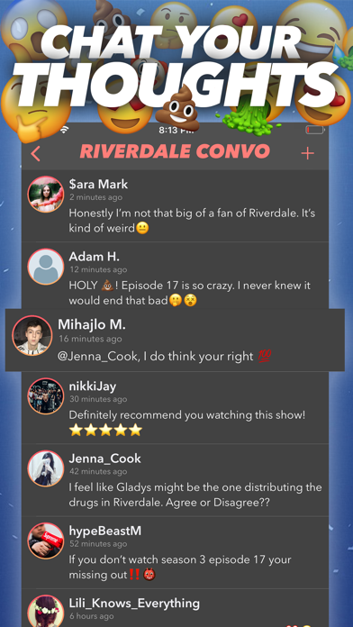 Series Convo: TV Show Chatroom screenshot 2