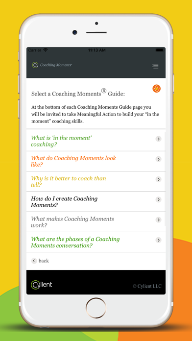 How to cancel & delete Cylient Coaching Moments from iphone & ipad 2