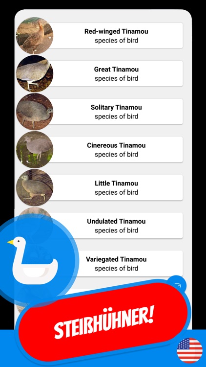 BIRDS & ORNITHOLOGY Quiz screenshot-7