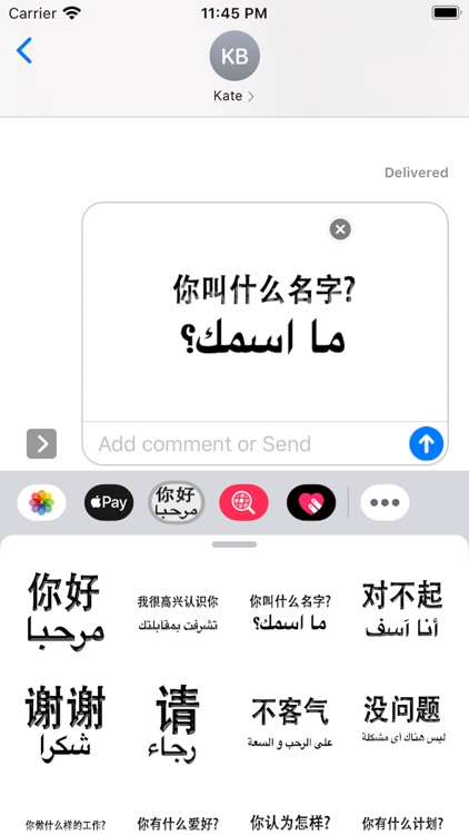 Arabic Chinese Sticker screenshot-4