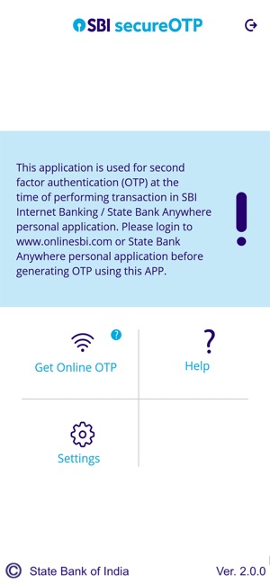 Sbi Secure Otp On The App Store