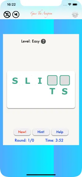 Game screenshot Guess The Anagram apk