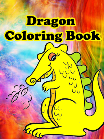 Dragon Coloring Drawing Book - náhled
