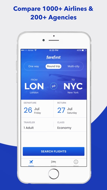 FareFirst - Flights & Hotels