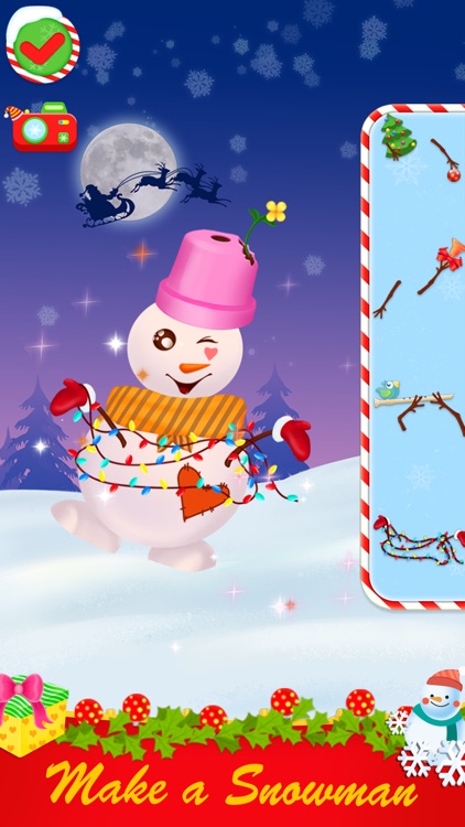 Christmas Dress Up & Snowman screenshot-4