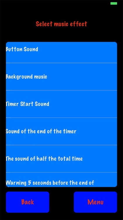 Timer interval